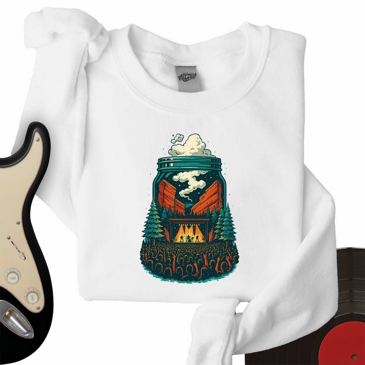 Bottle Up The Music Crewneck product image 3