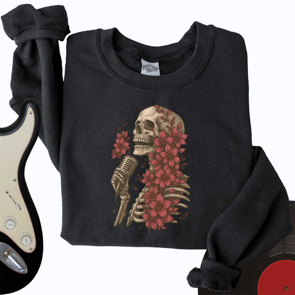 Skeleton Serenade Crewneck product image 1