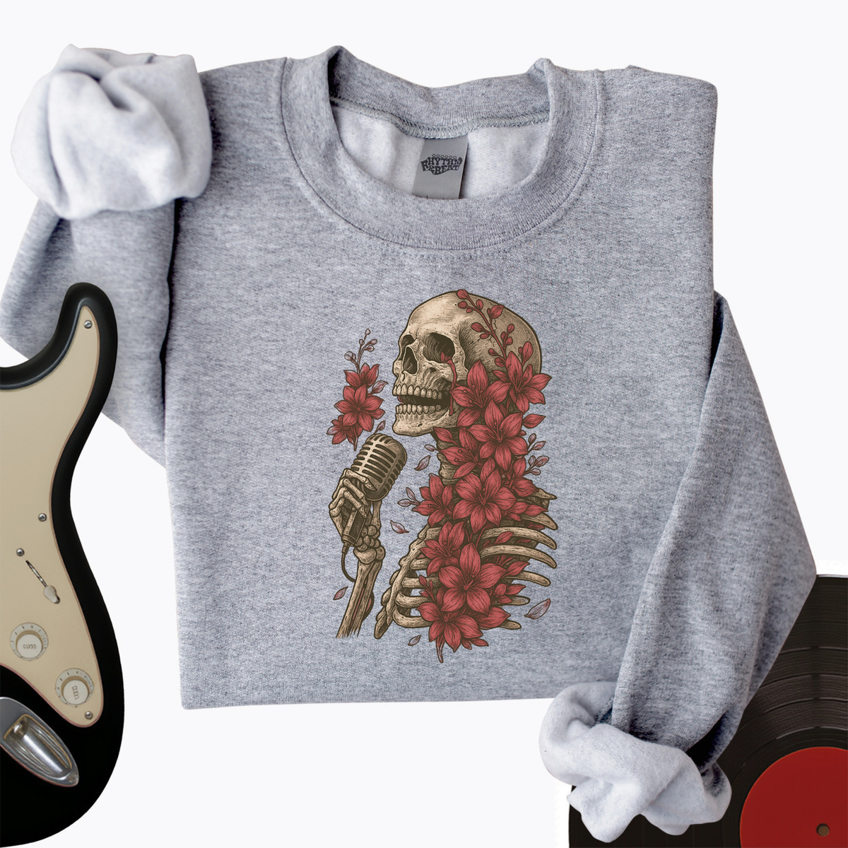 Skeleton Serenade Crewneck product image 3