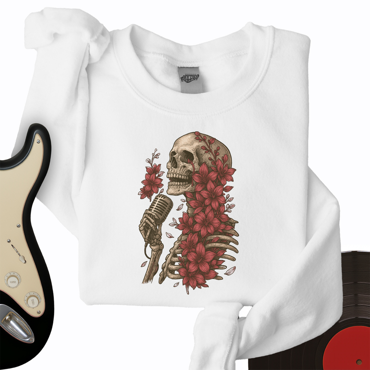 Skeleton Serenade Crewneck product image 4