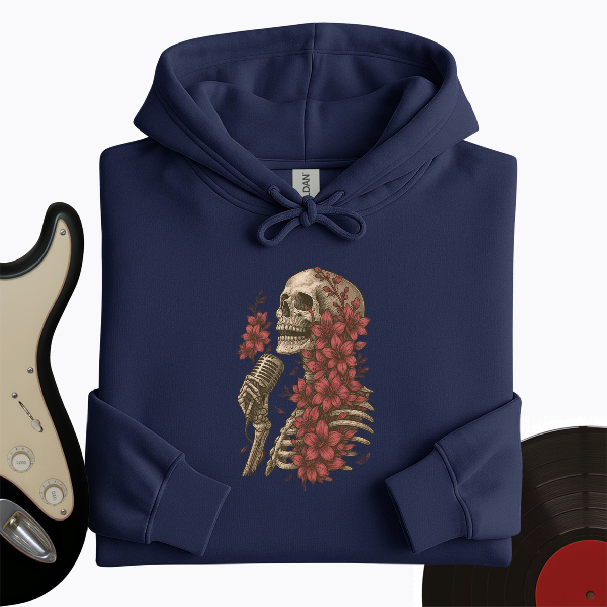 Skeleton Serenade Hoodie product image 1