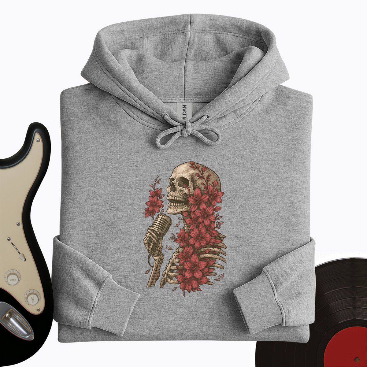 Skeleton Serenade Hoodie product image 4