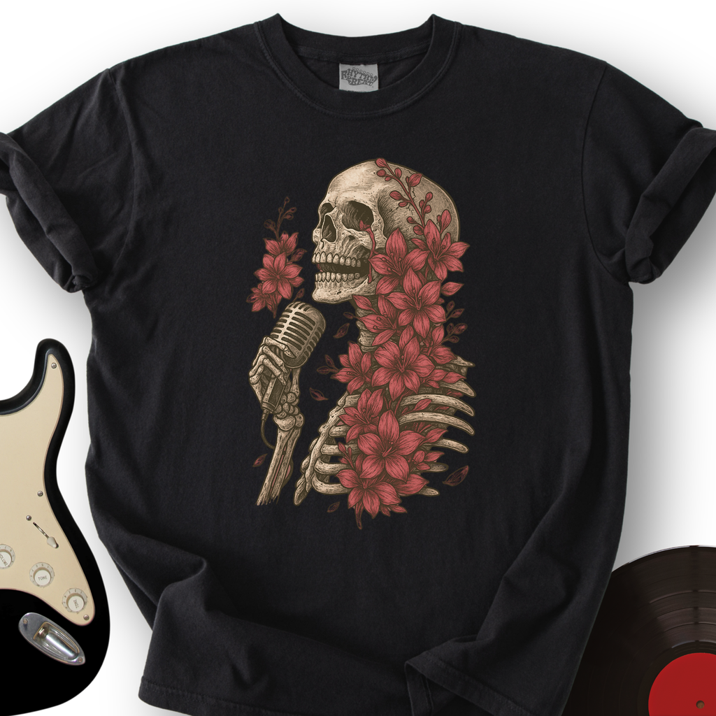 Skeleton Serenade T-Shirt product image 6