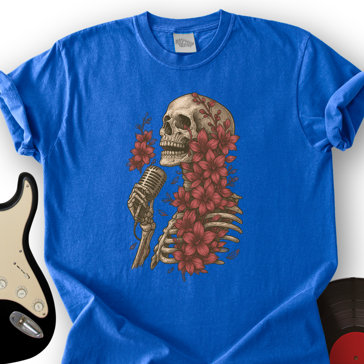 Skeleton Serenade T-Shirt product image 3