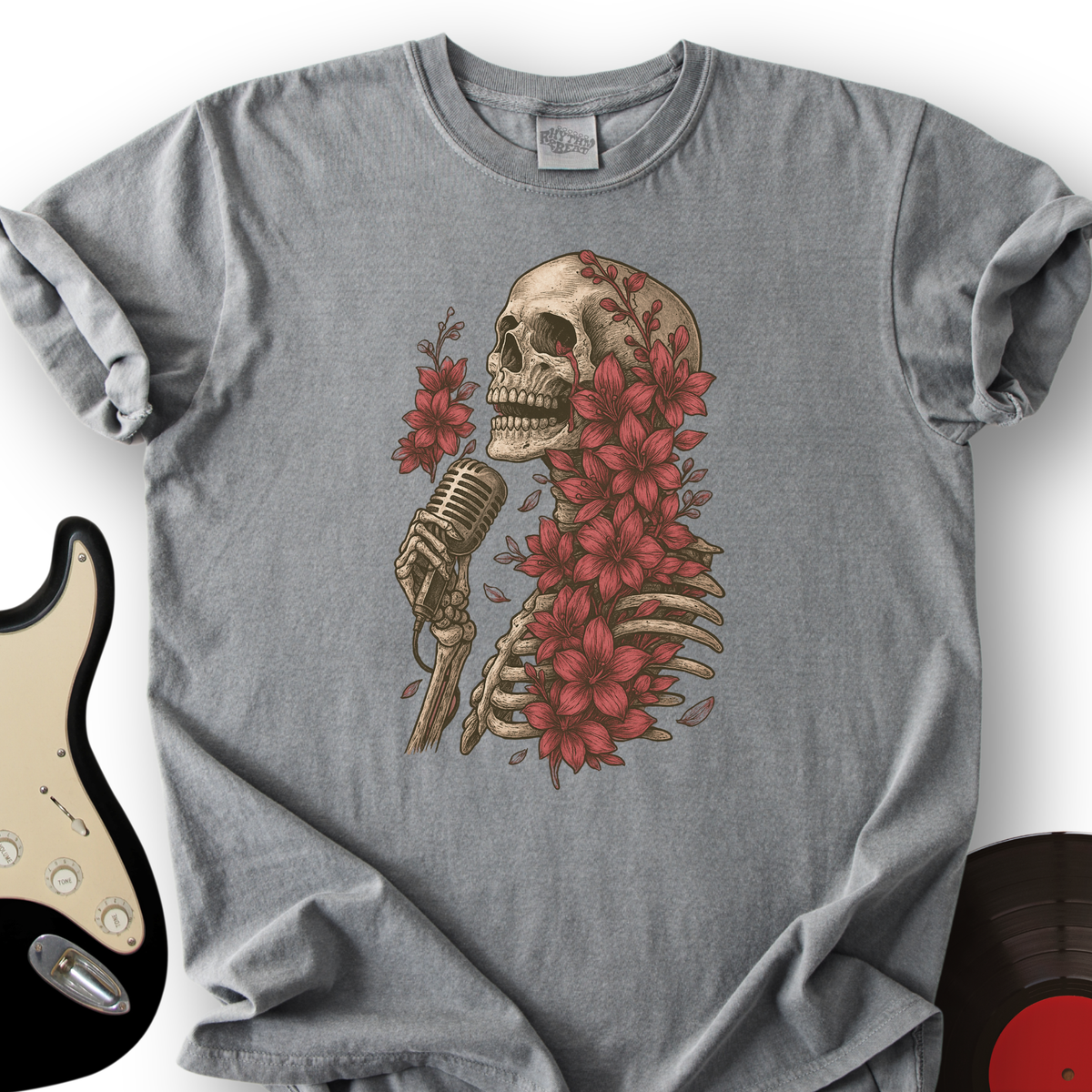 Skeleton Serenade T-Shirt product image 4