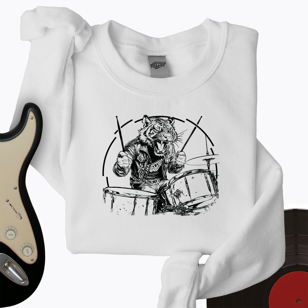Tiger Drummer Crewneck product image 3