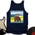 Chicken On A Bear Tank Top