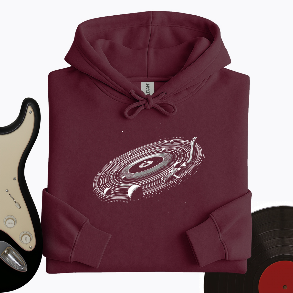 Galaxy Vinyl Hoodie product image 3