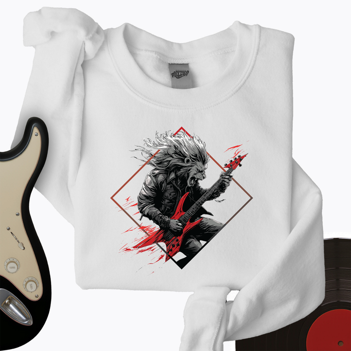 Lion Guitar Crewneck product image 3