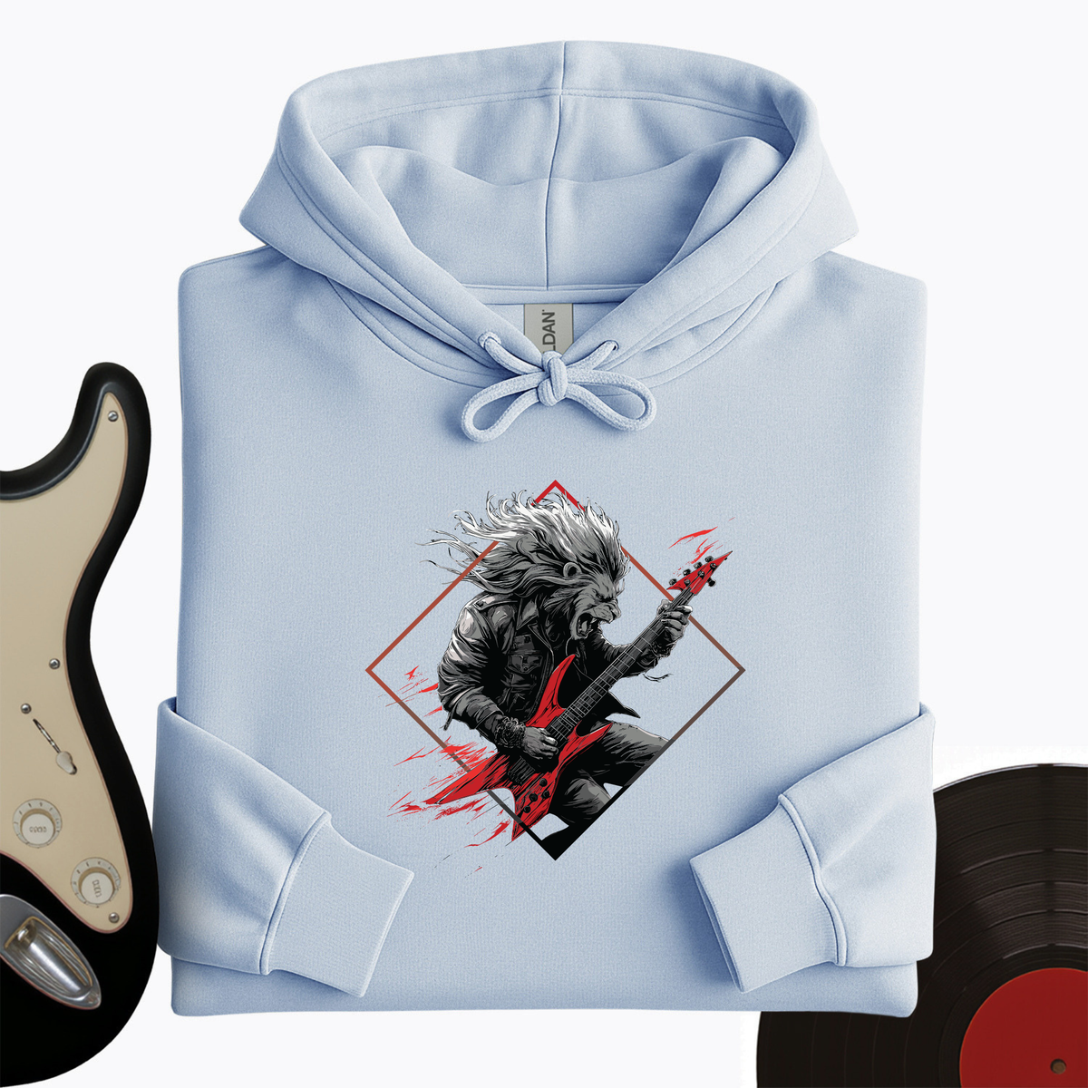Lion Guitar Hoodie product image 1