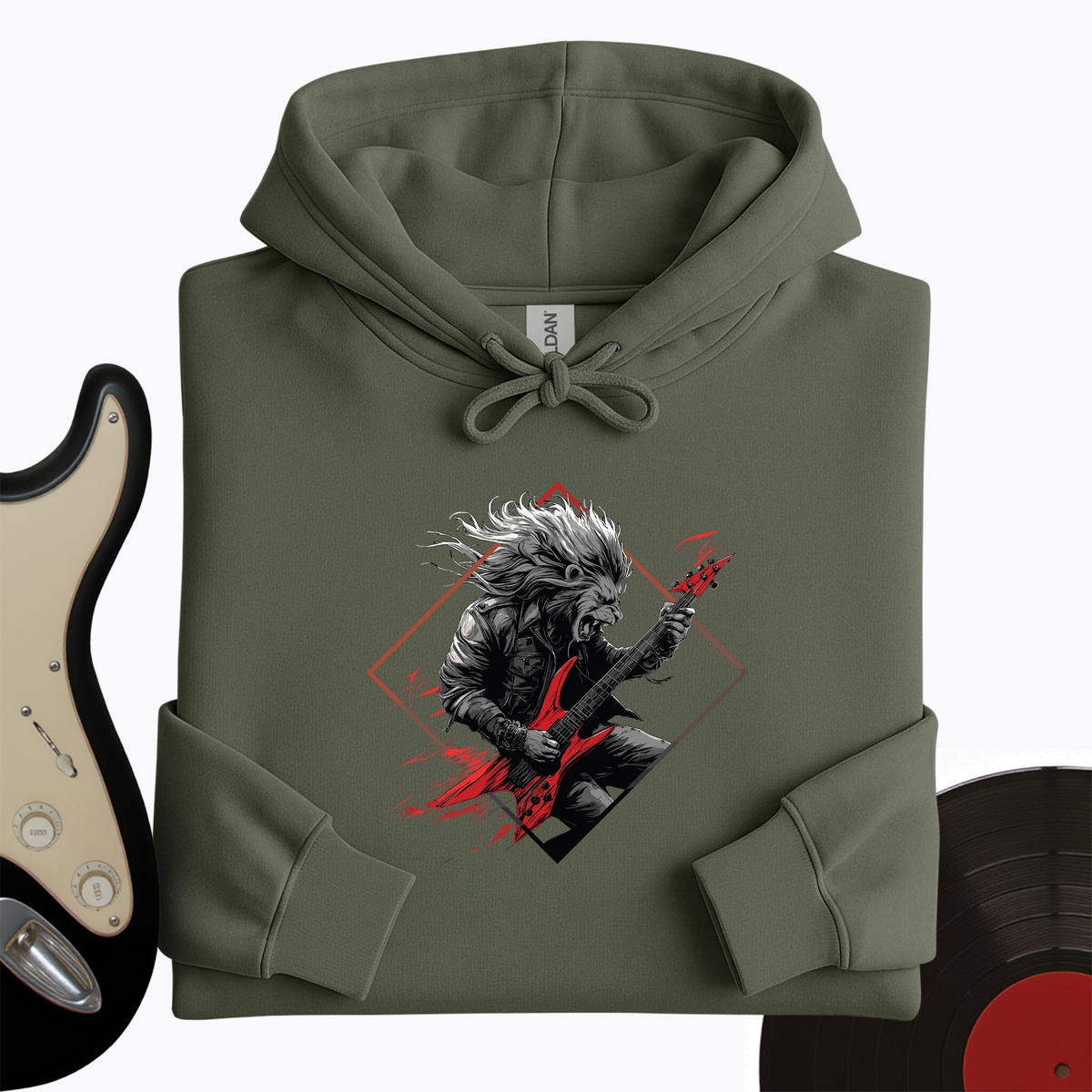 Lion Guitar Hoodie product image 9