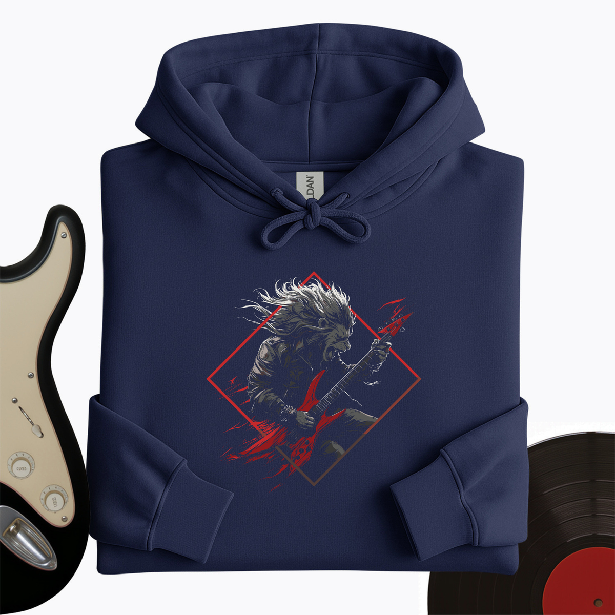 Lion Guitar Hoodie product image 4
