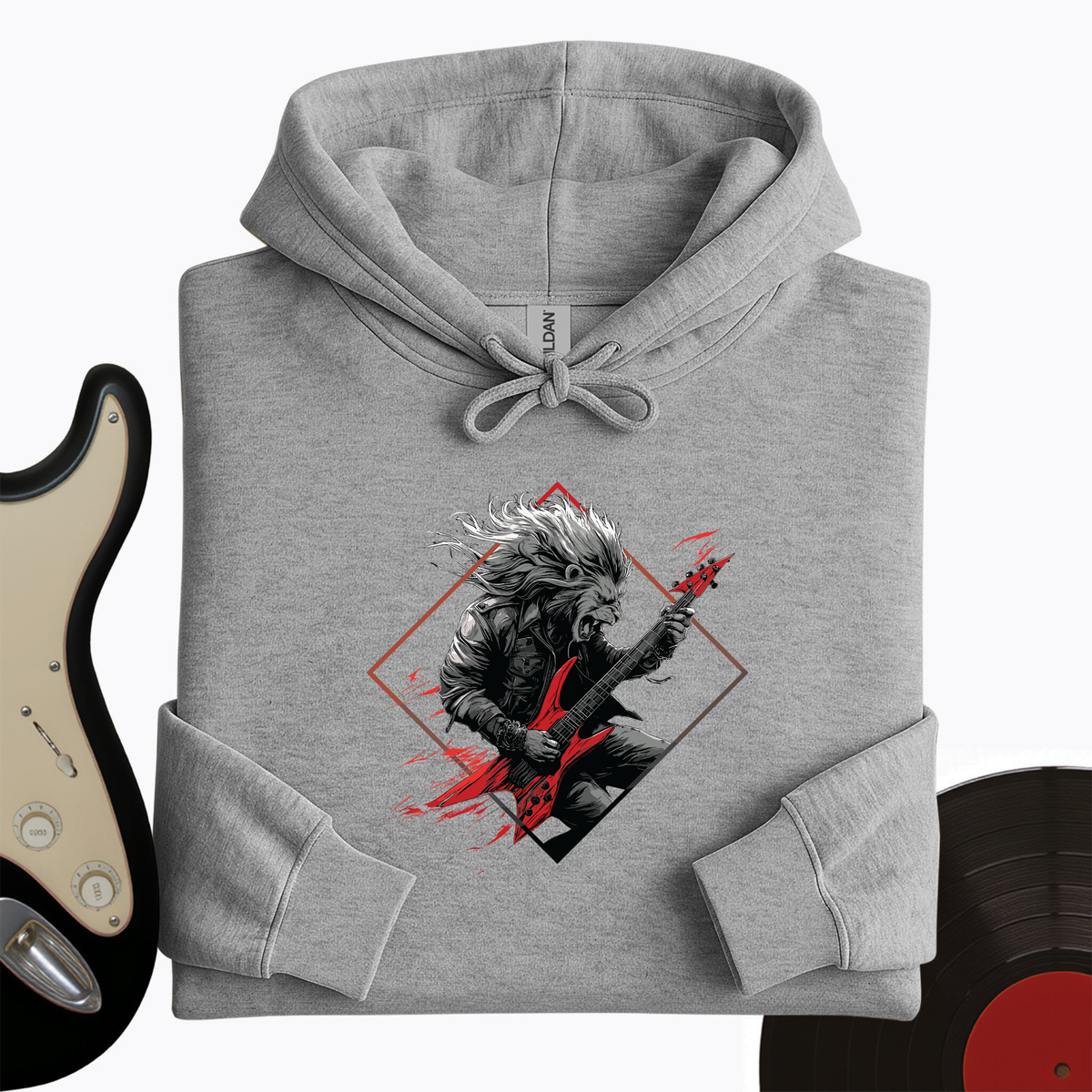 Lion Guitar Hoodie product image 5