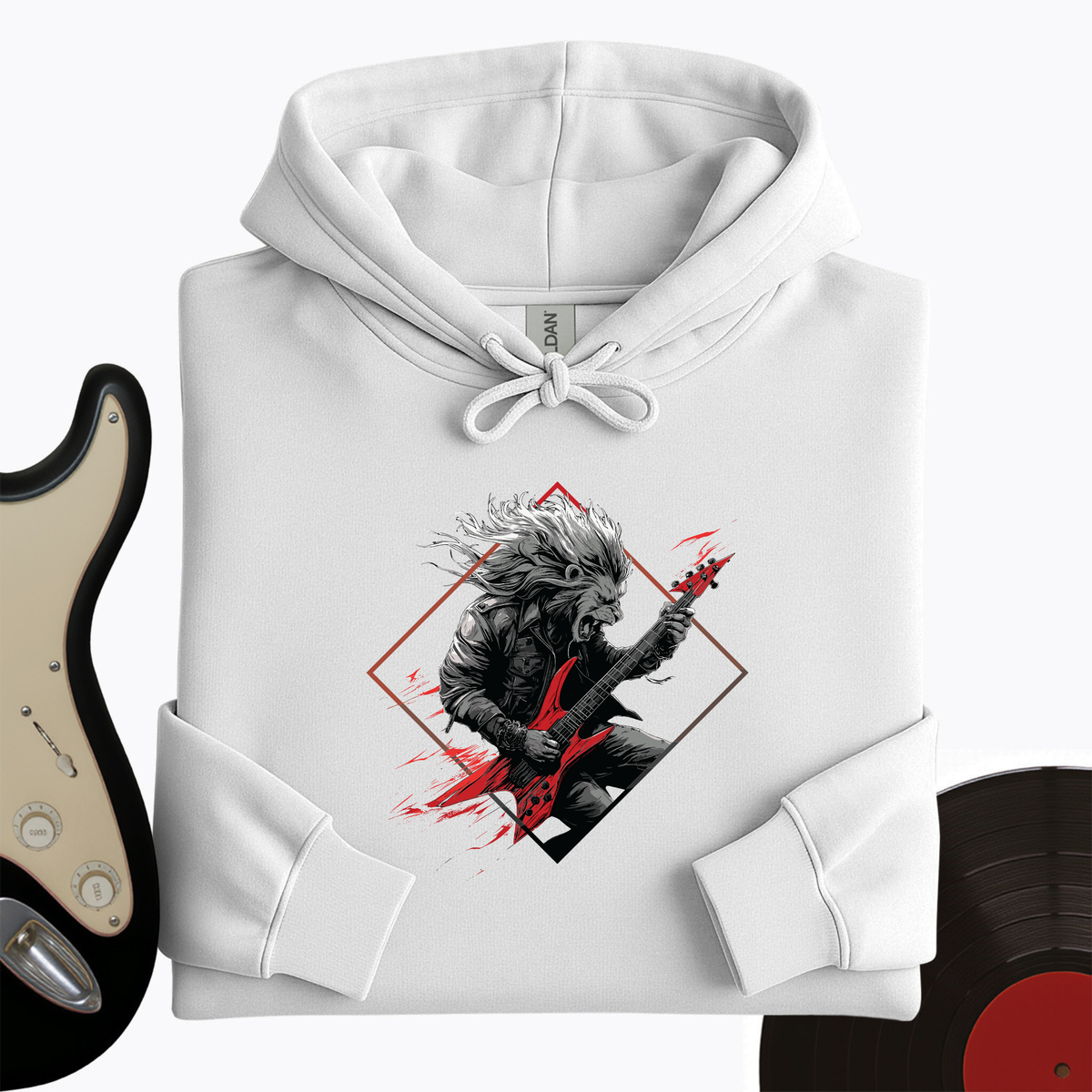 Lion Guitar Hoodie product image 6