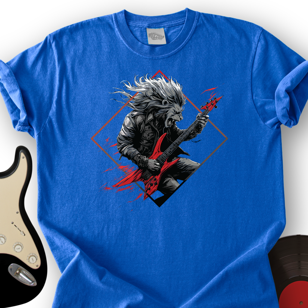 Lion Guitar T-Shirt product image 4