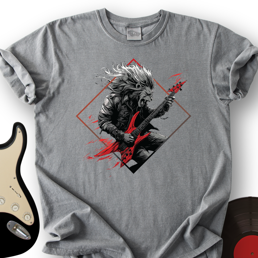 Lion Guitar T-Shirt product image 5