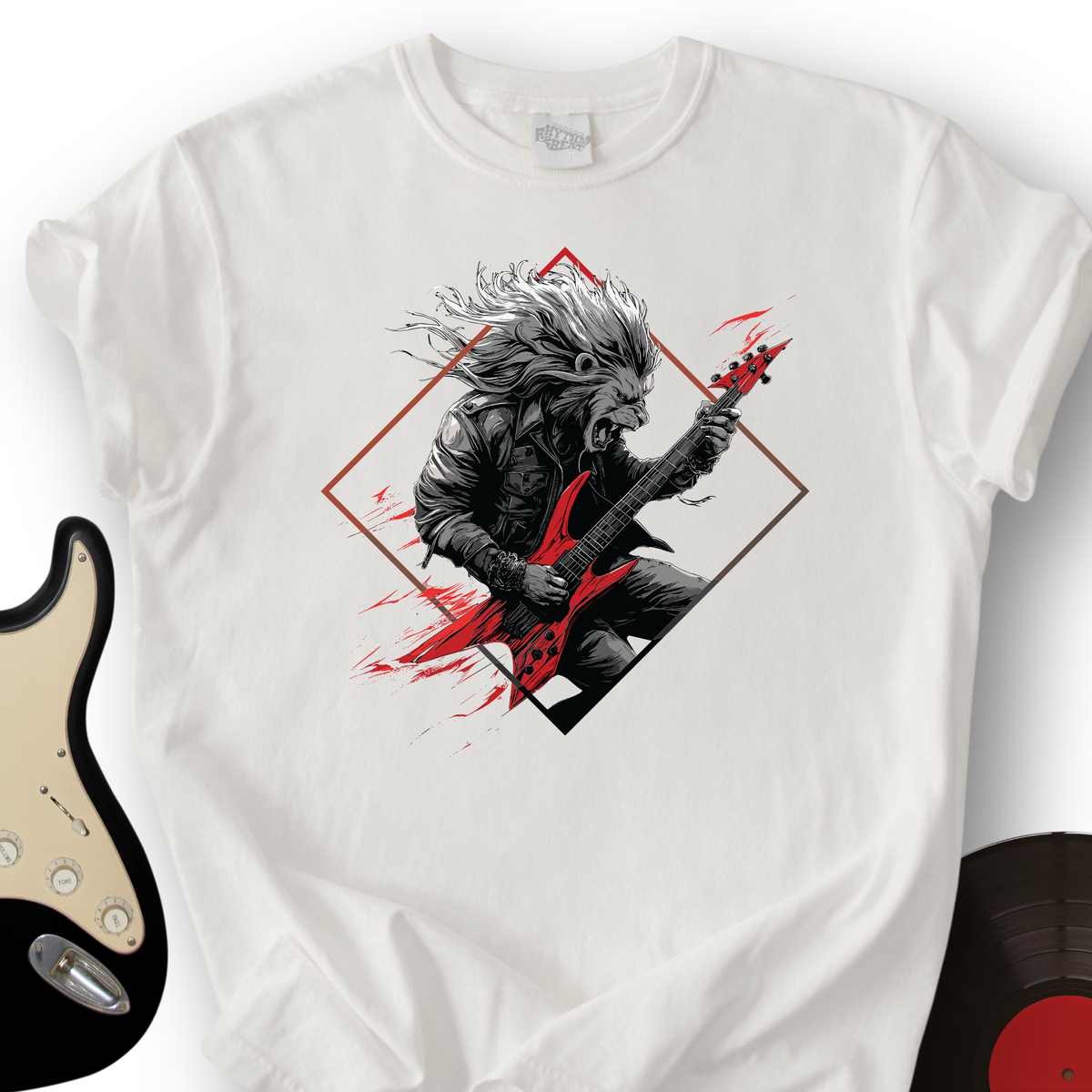 Lion Guitar T-Shirt product image 1
