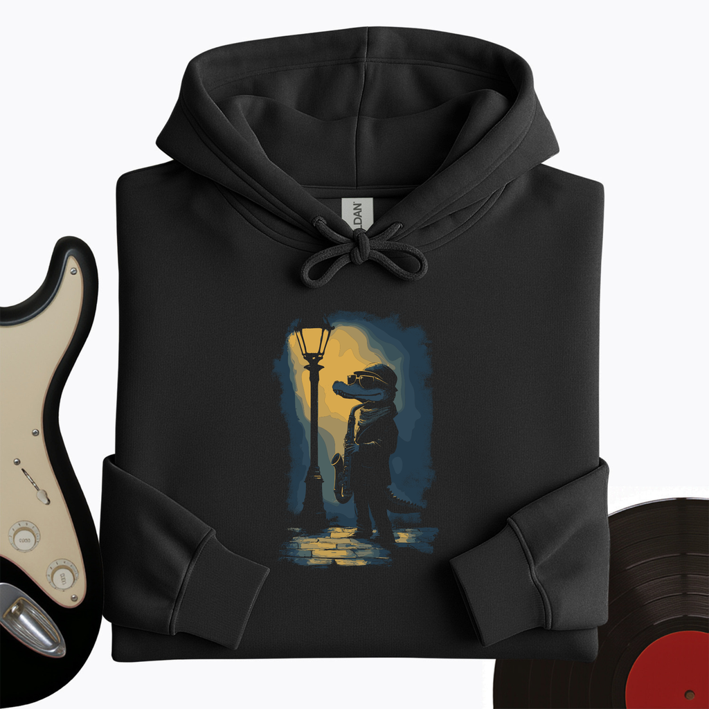 Crocodile Saxophone Hoodie product image 6