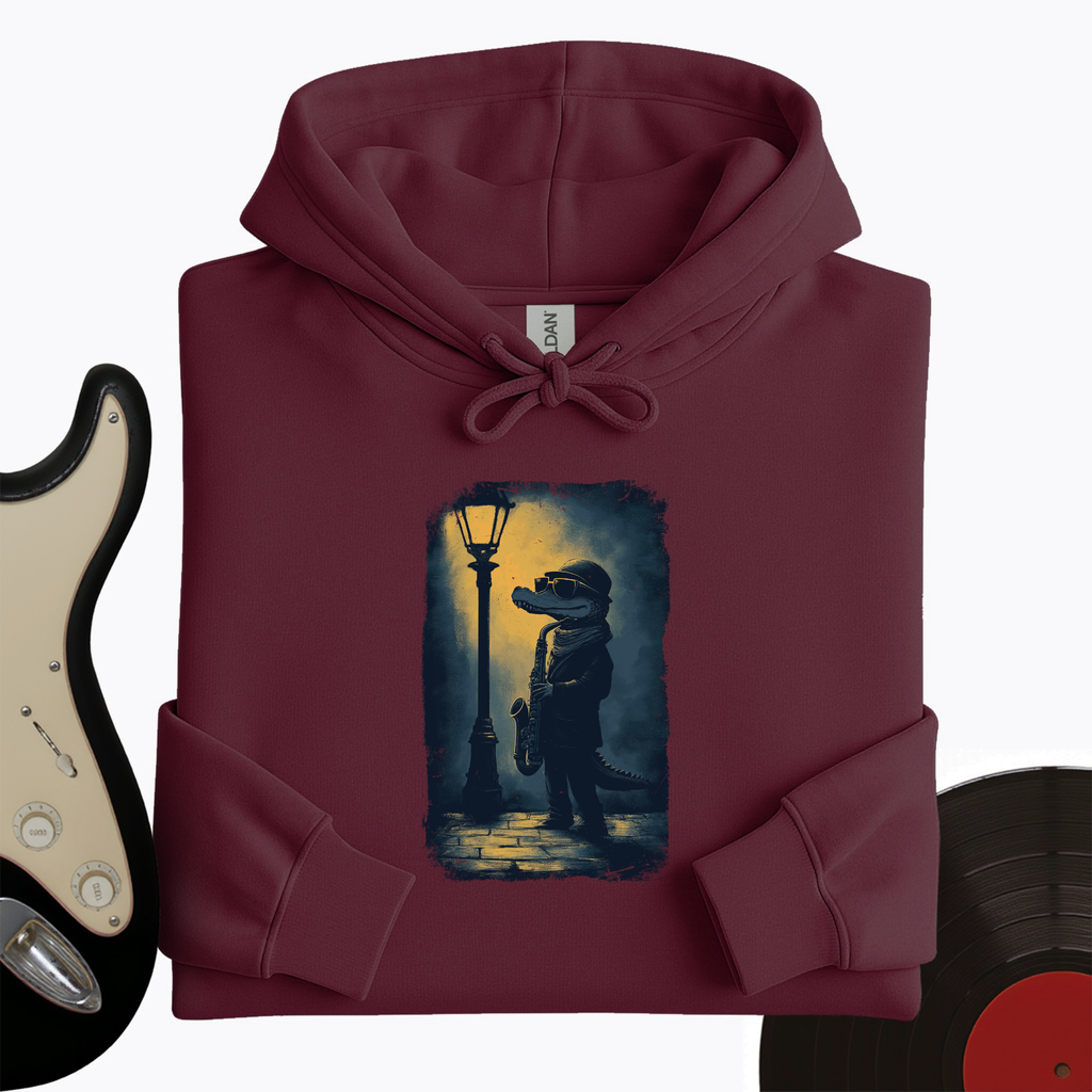 Crocodile Saxophone Hoodie product image 2