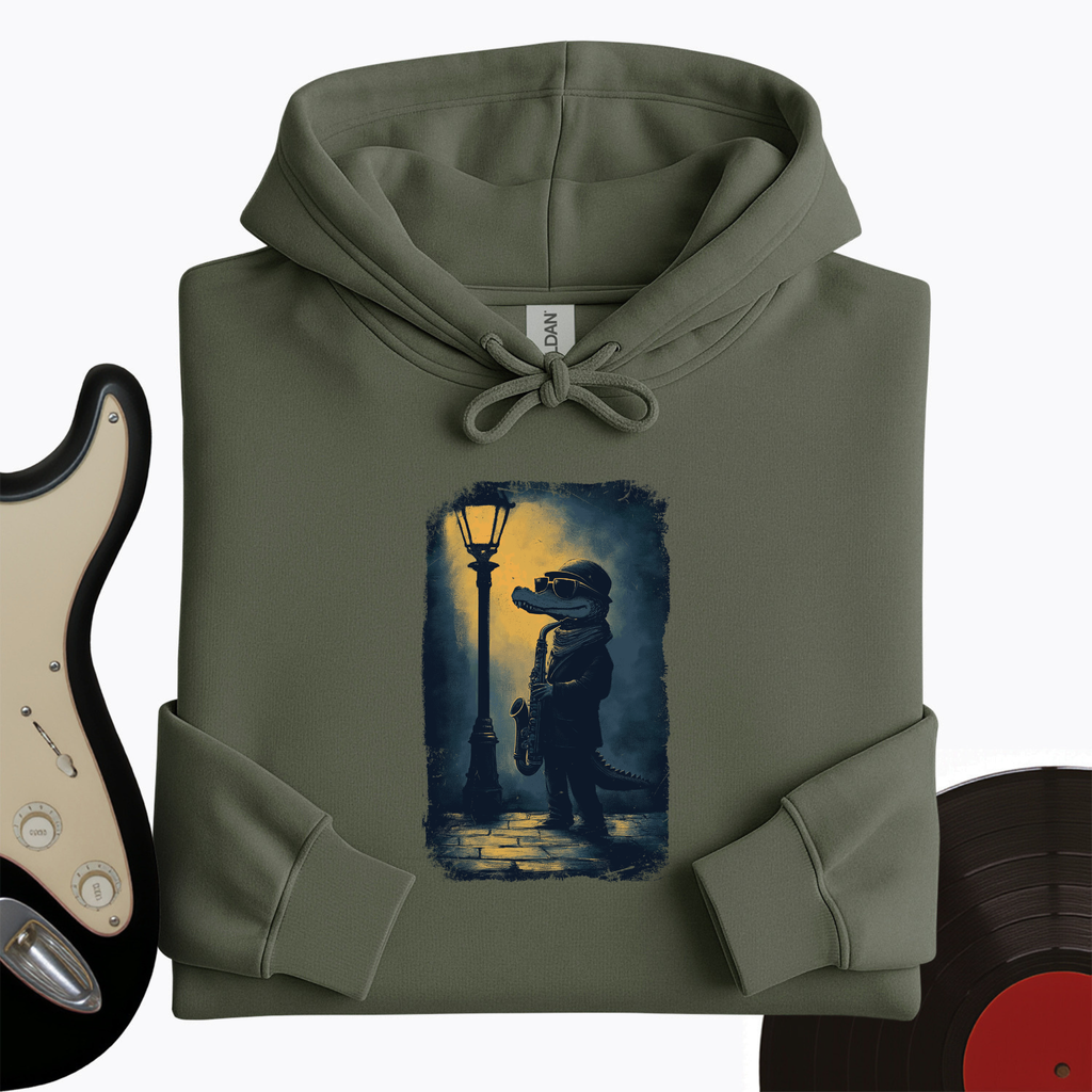 Crocodile Saxophone Hoodie product image 9