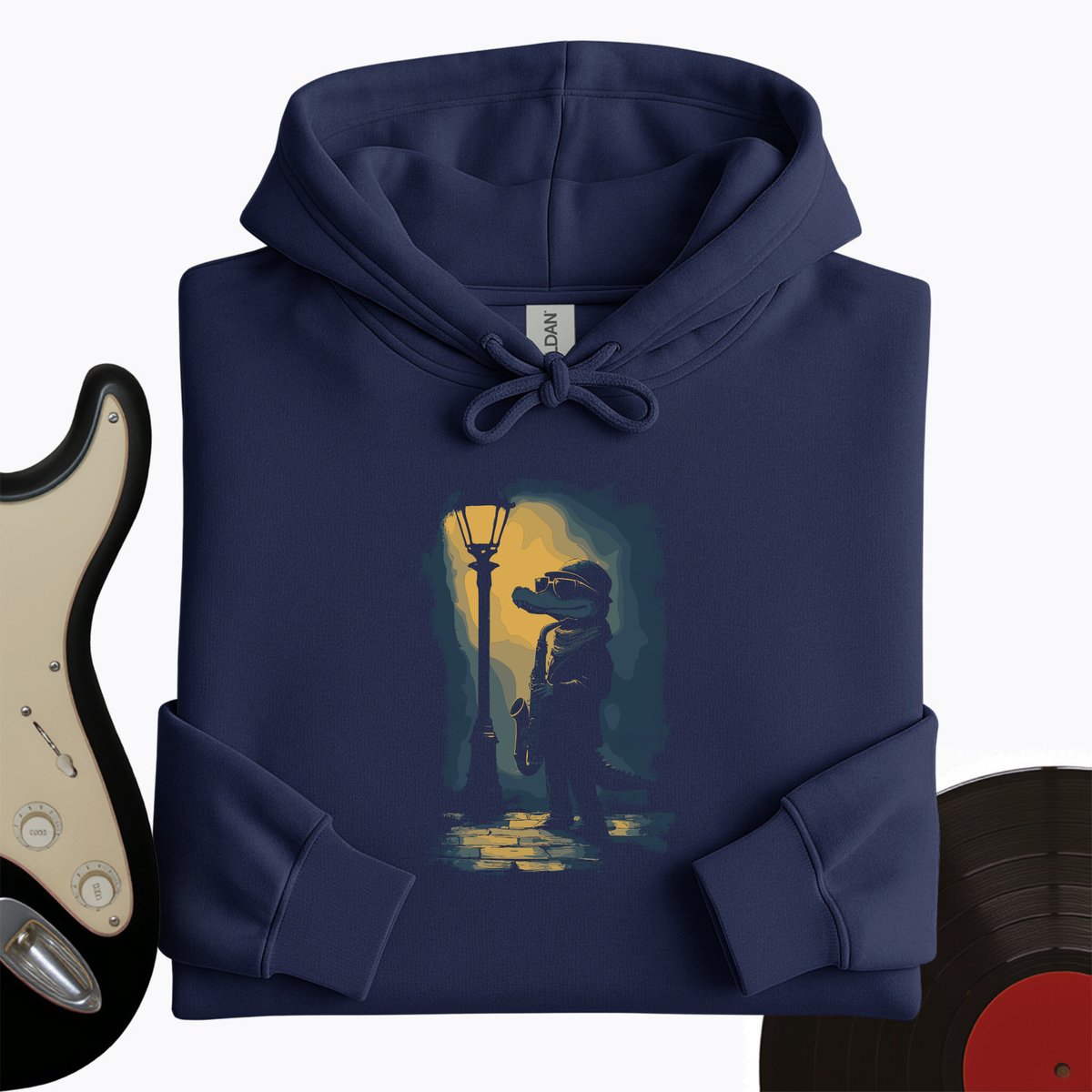 Crocodile Saxophone Hoodie product image 3