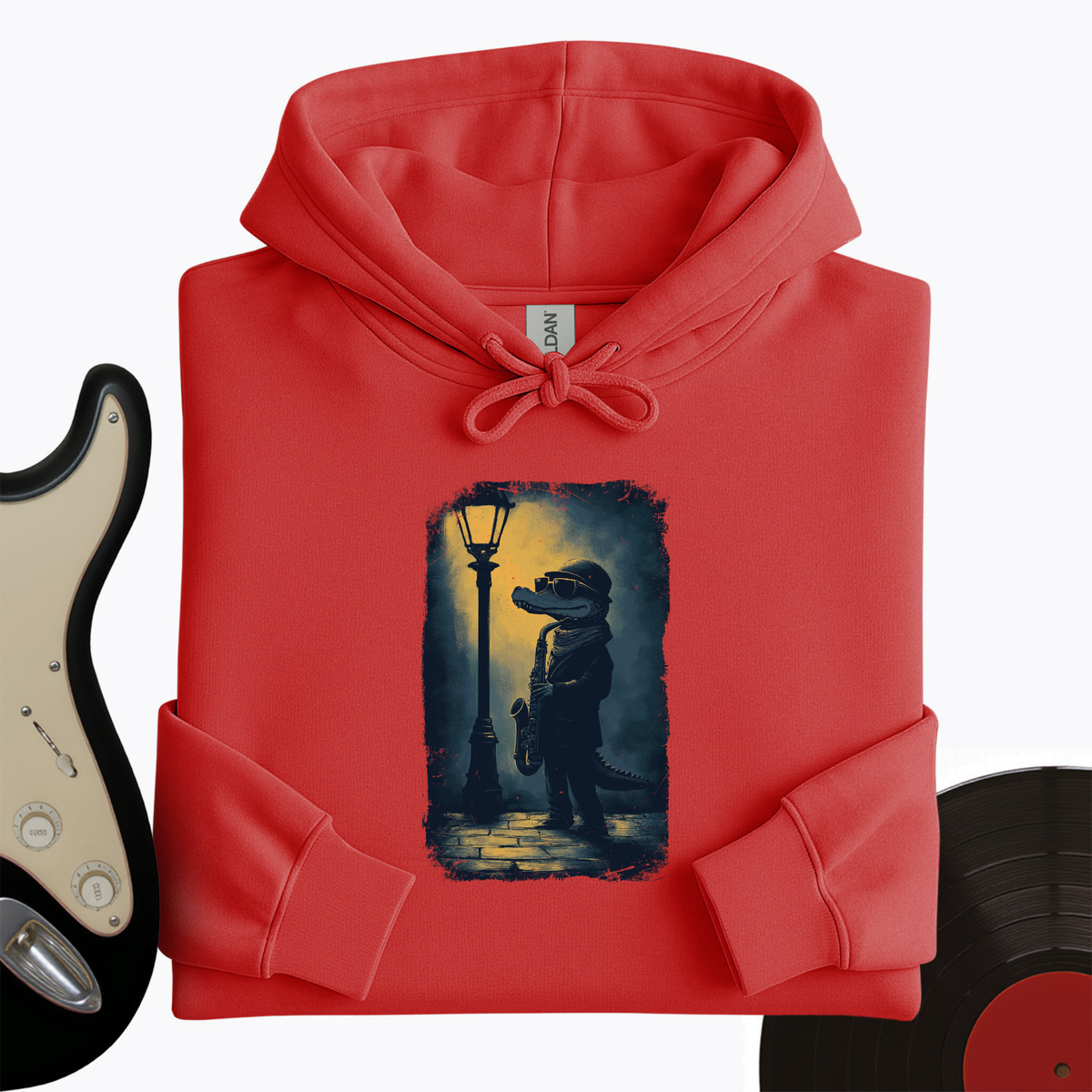Crocodile Saxophone Hoodie product image 7