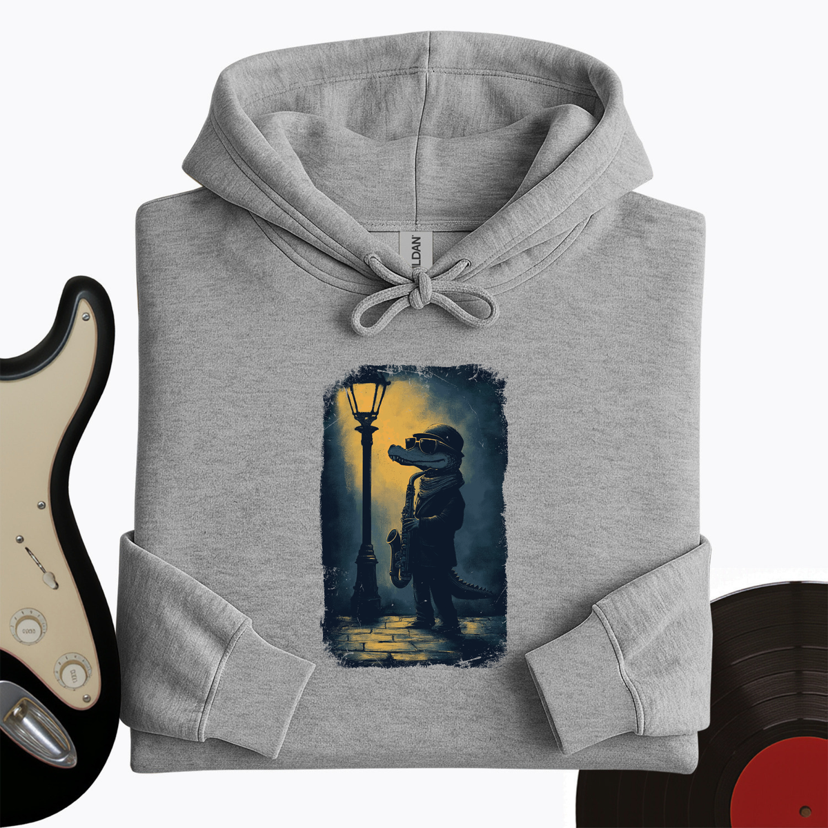 Crocodile Saxophone Hoodie product image 4