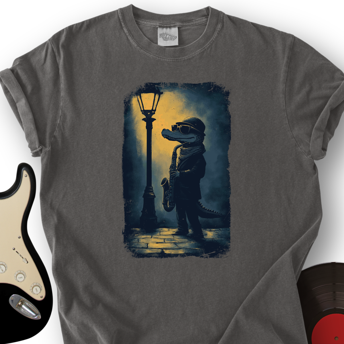 Crocodile Saxophone T-Shirt product image 2