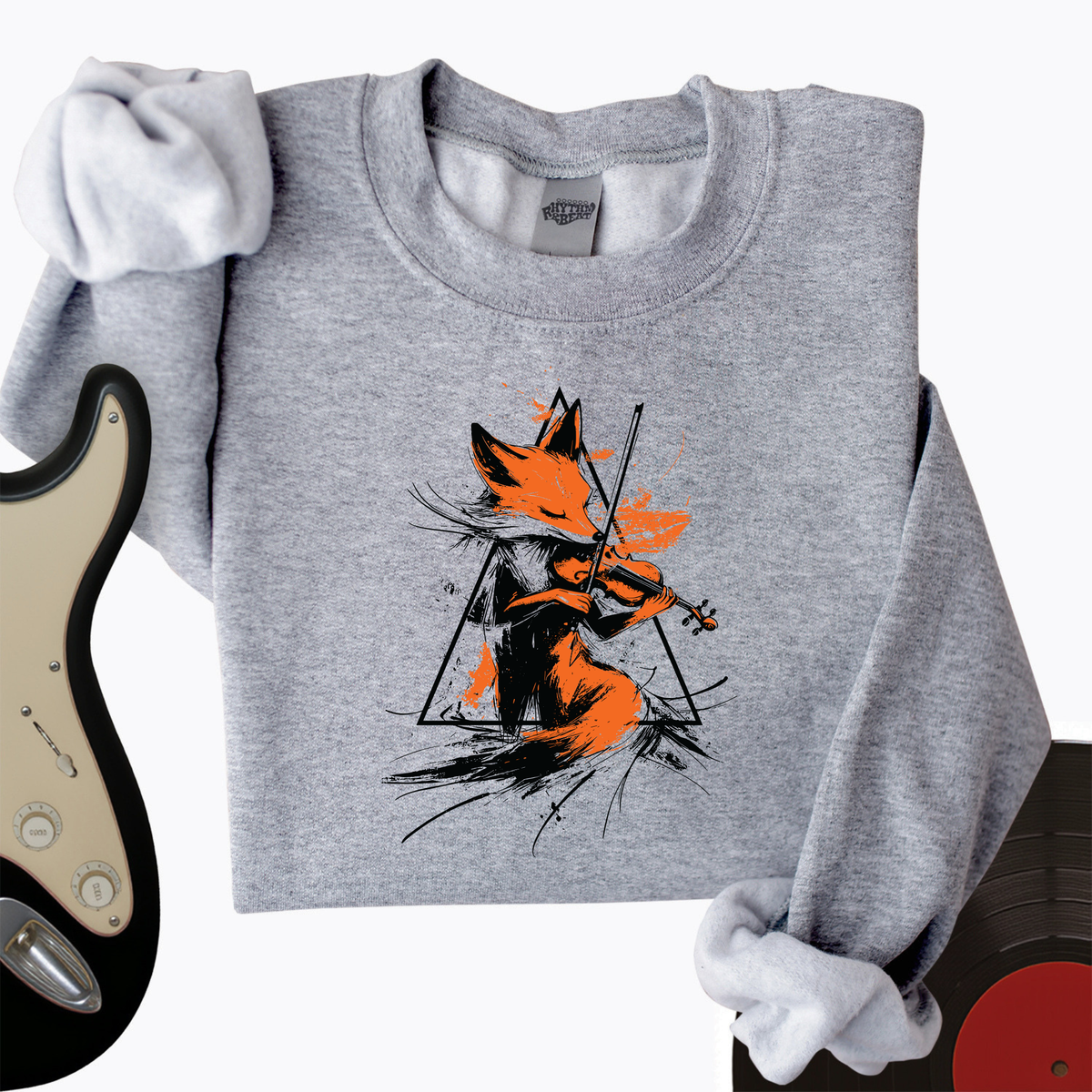 Fox Violin Crewneck product image 1