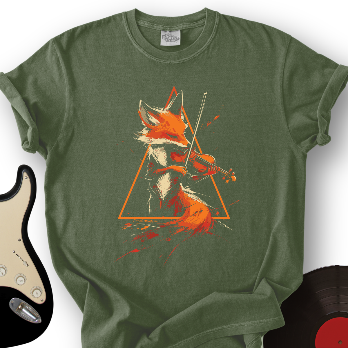 Fox Violin T-Shirt product image 7