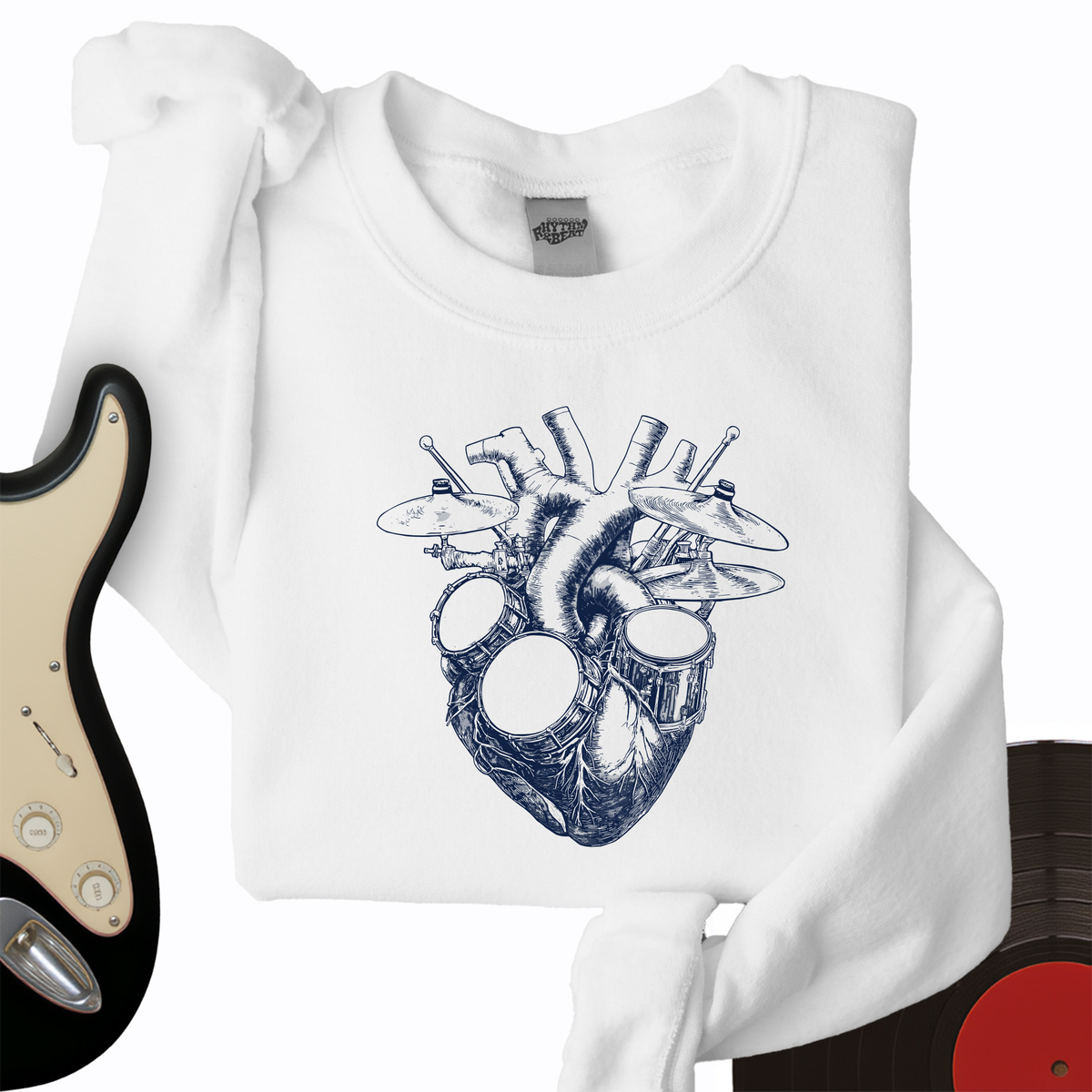 Drums Heart Crewneck product image 4