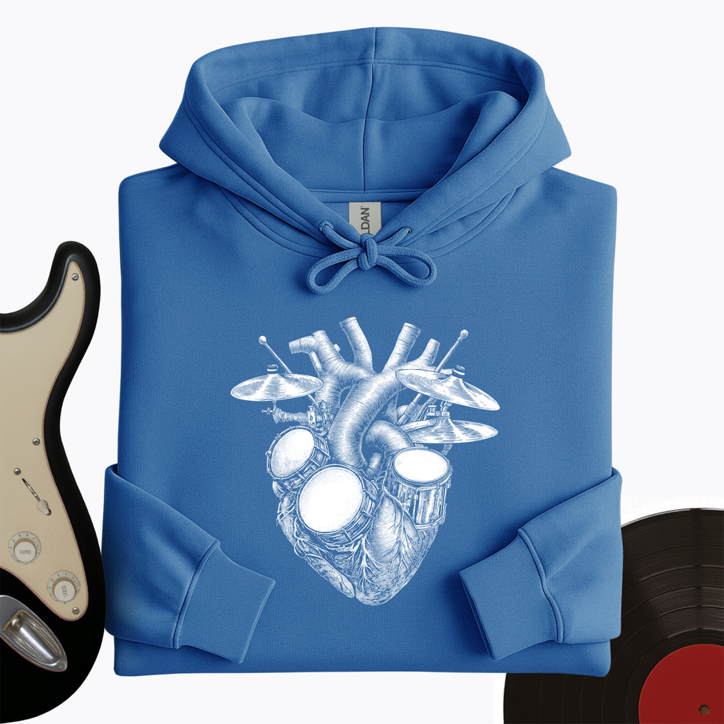Drums Heart Hoodie product image 8