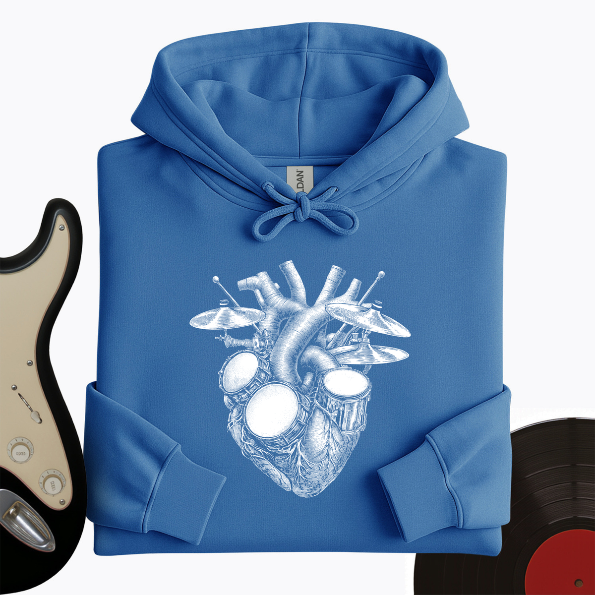 Drums Heart Hoodie product image 8