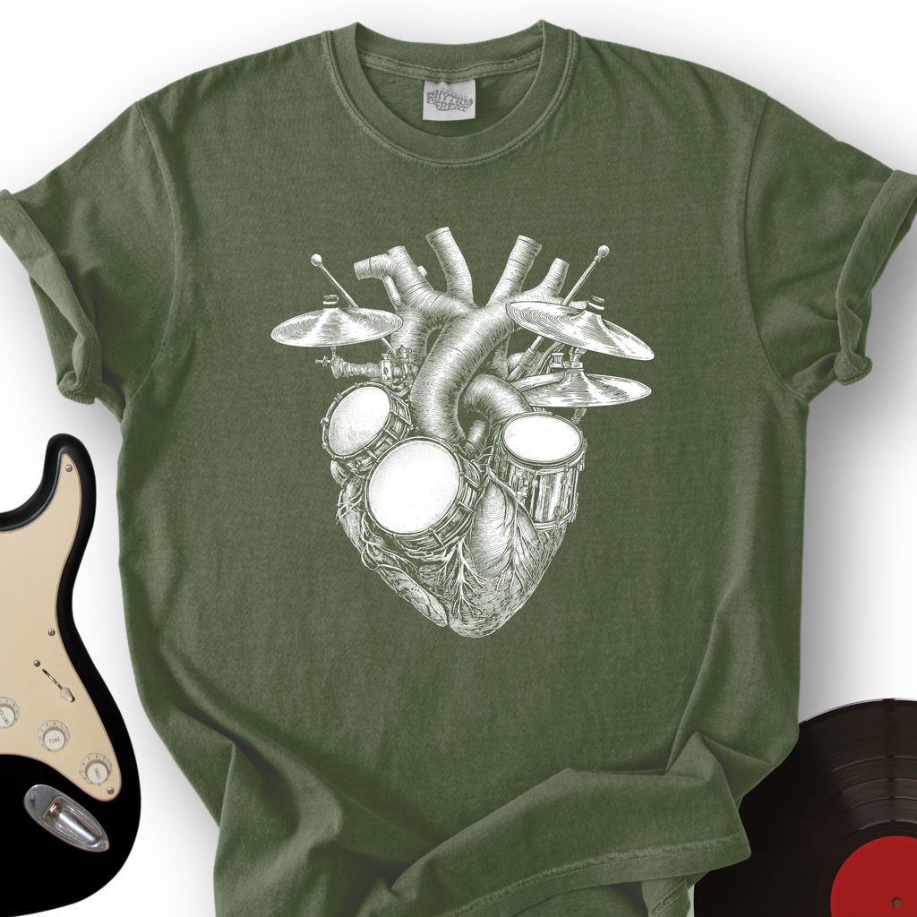 Drums Heart T-Shirt product image 7