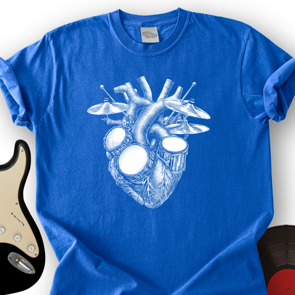 Drums Heart T-Shirt product image 3