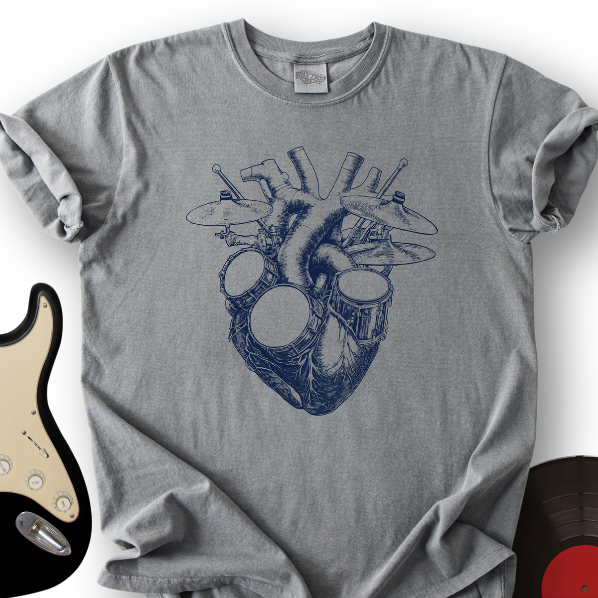 Drums Heart T-Shirt product image 4