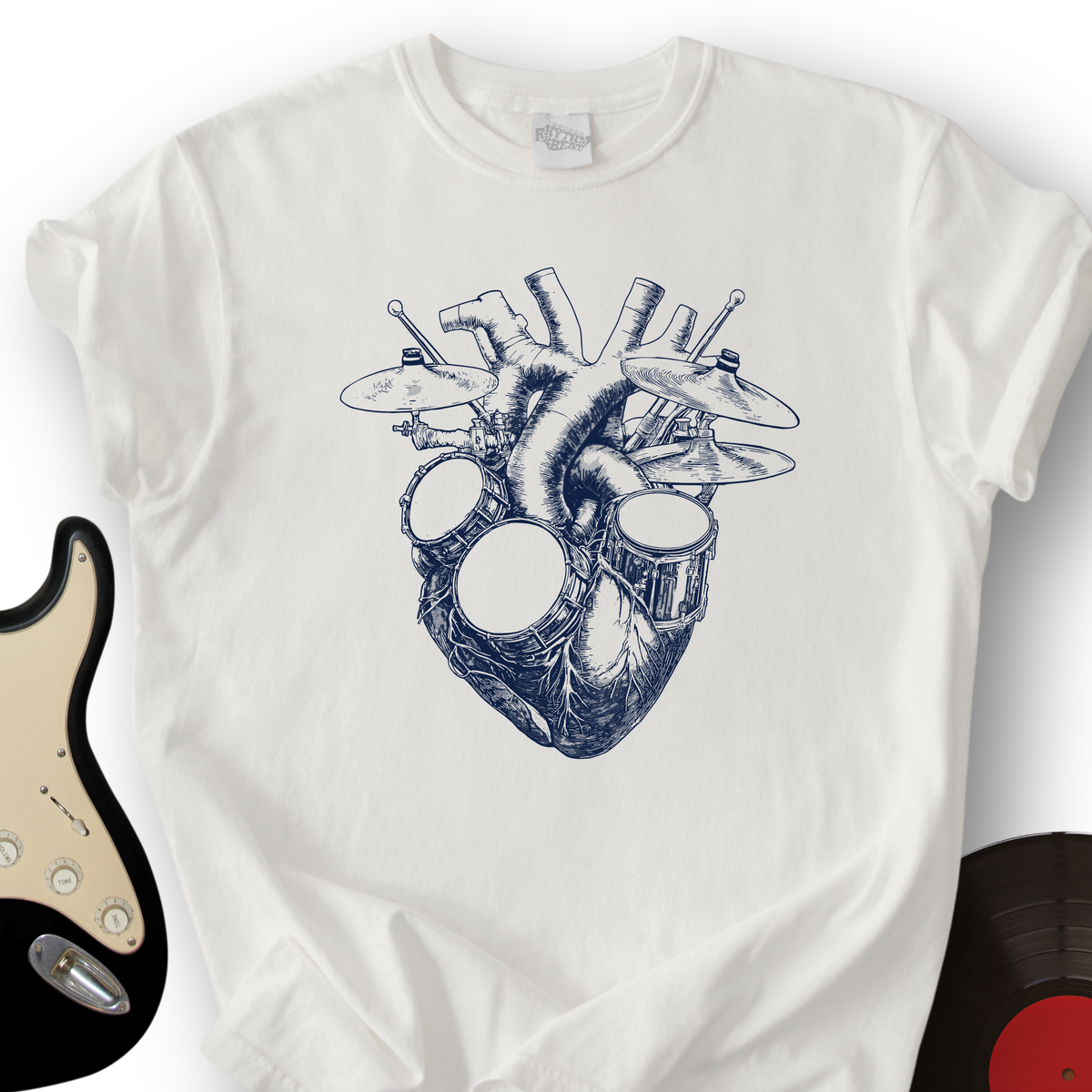 Drums Heart T-Shirt product image 5