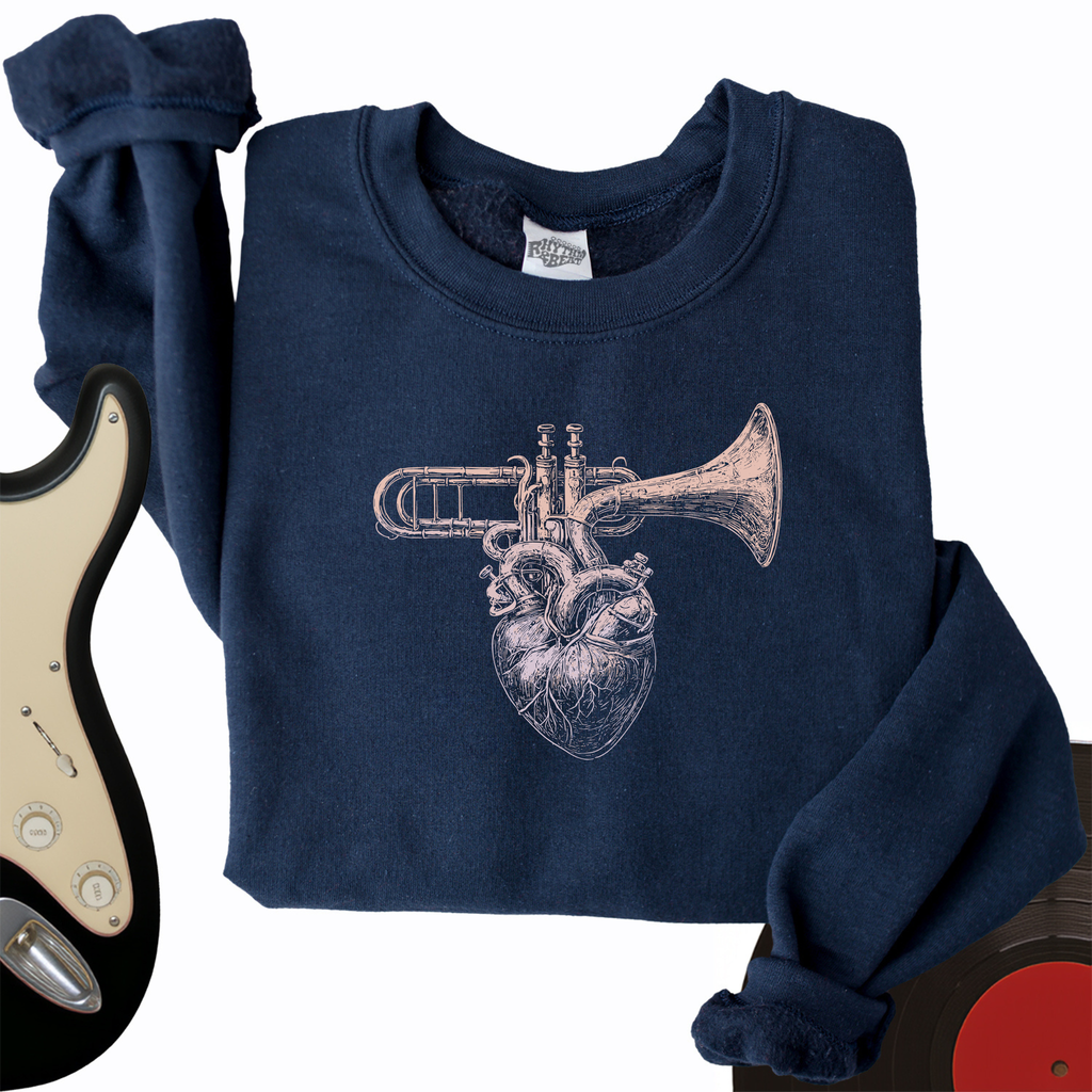 Trumpet Heart Crewneck product image 1