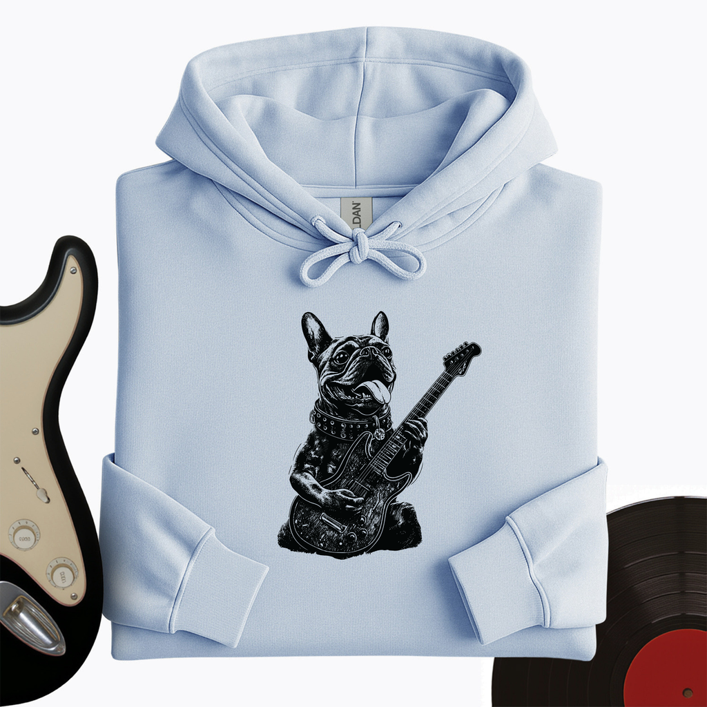 French Bulldog Guitar Hoodie product image 10