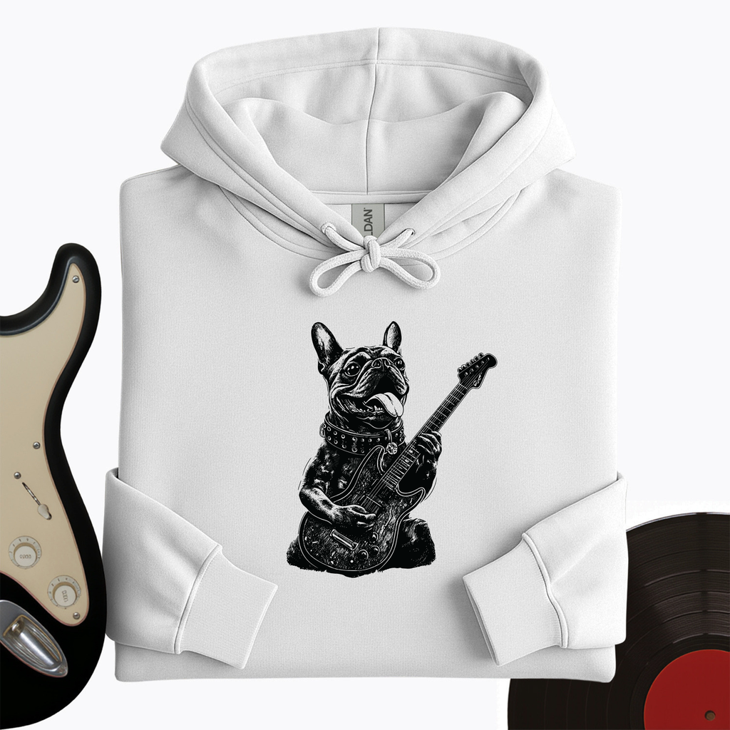 French Bulldog Guitar Hoodie product image 6