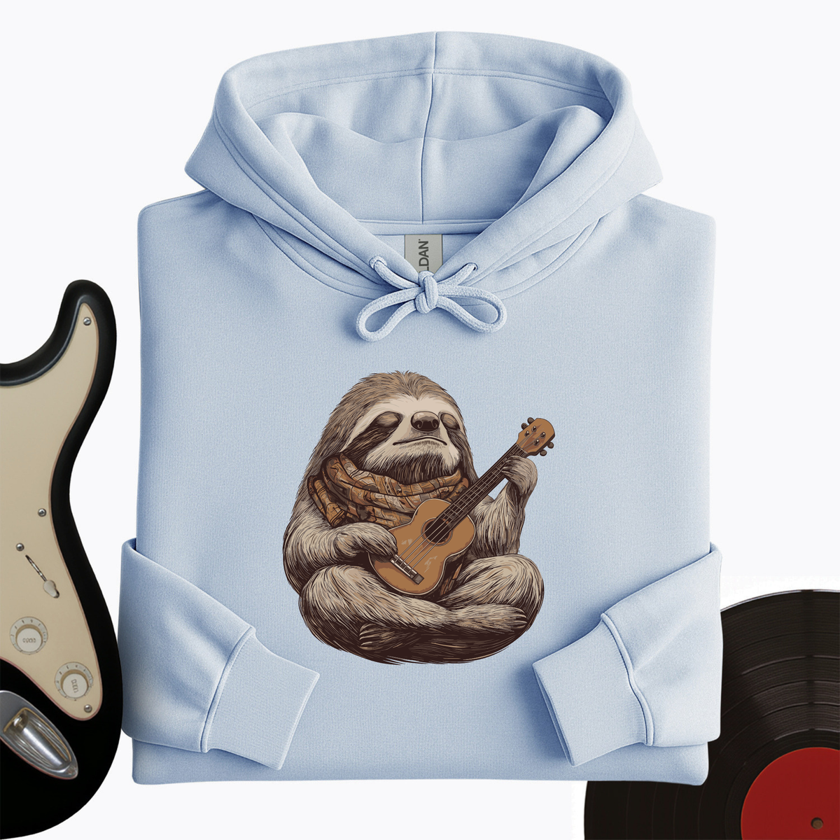 Sloth Ukulele Hoodie product image 10