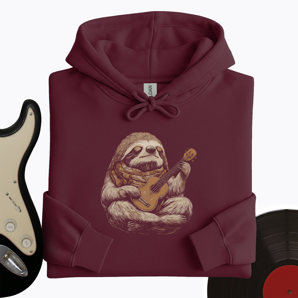 Sloth Ukulele Hoodie product image 2