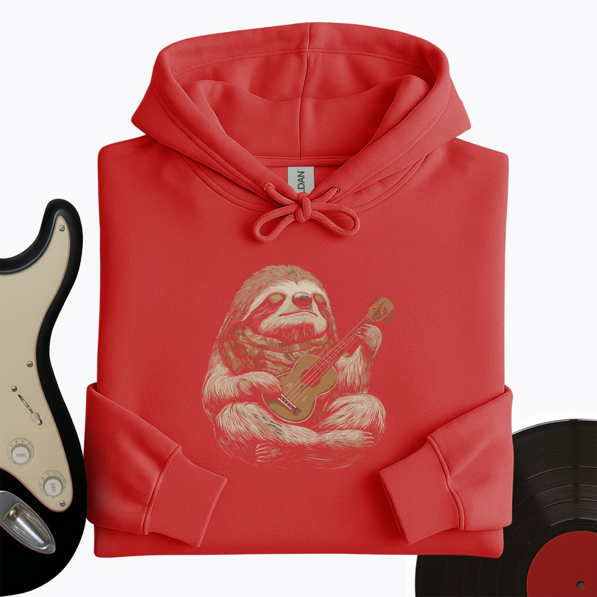 Sloth Ukulele Hoodie product image 7