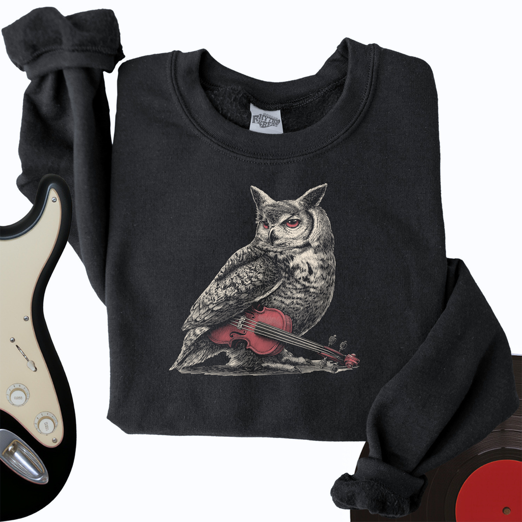 Owl Cello Crewneck product image 4