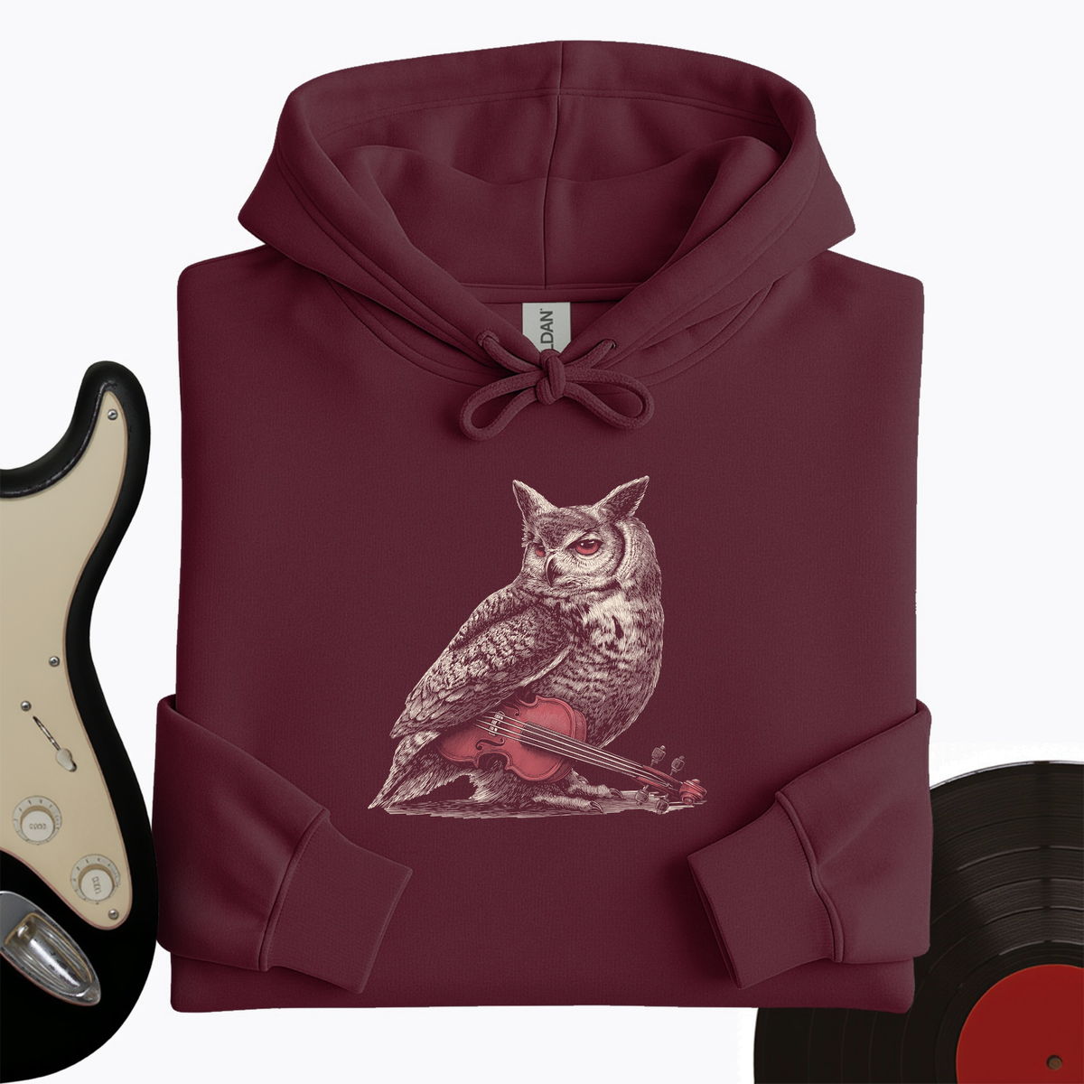 Owl Cello Hoodie product image 3