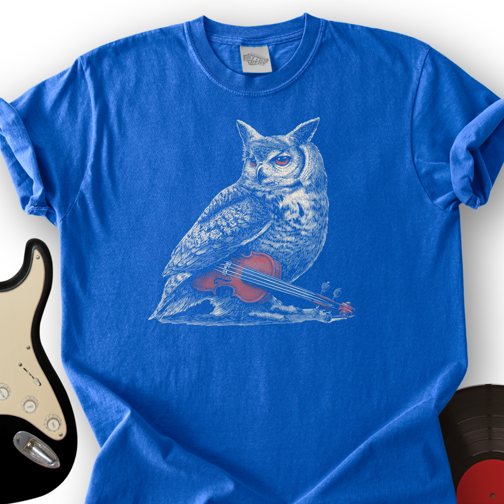 Owl Cello T-Shirt product image 4
