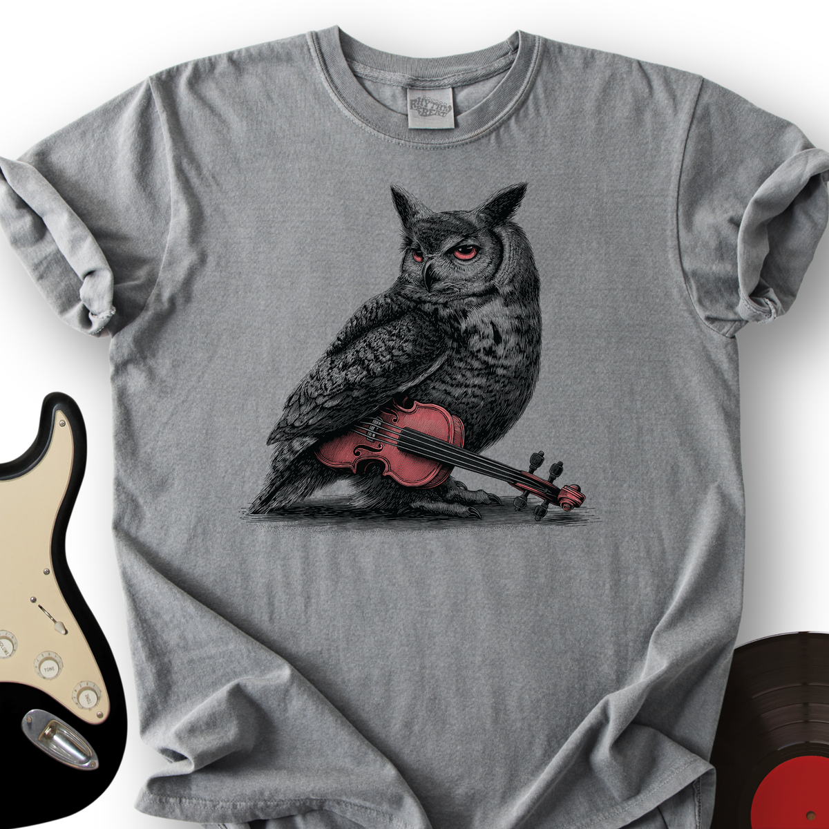 Owl Cello T-Shirt product image 5