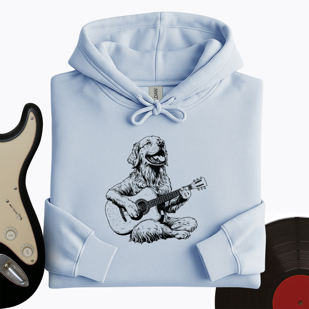 Golden Retriever Guitar Hoodie product image 10