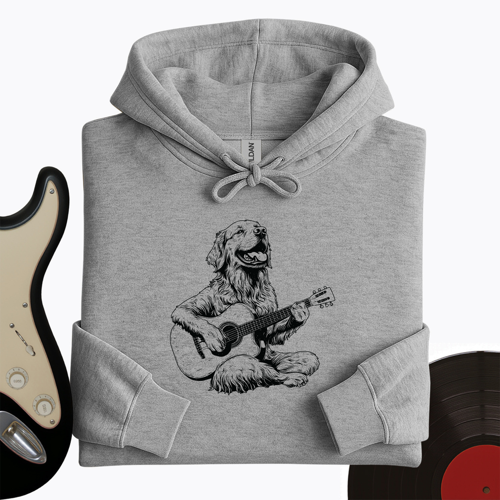 Golden Retriever Guitar Hoodie product image 4