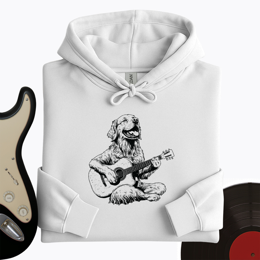 Golden Retriever Guitar Hoodie product image 5